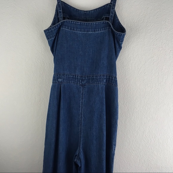 AG Denim Belted Wide Leg Jumpsuit - Picture 4 of 8